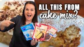 5 BEST Box Cake Mix Recipes | EASY HOLIDAY DESSERTS anyone can make!