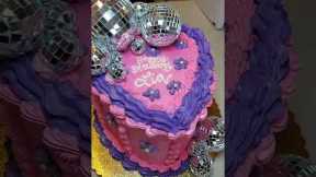 #disco #birthday #birthdaycake #funky #funkytown #vintage #vibes #cake #desserts #food #dessert #fyp
