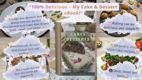 📚How to Bake Stunning Cakes & Desserts: Grab Your Recipe eBook Now!📖