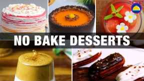 5 No Bake Desserts Anyone Can Make | Easy Dessert Recipes | Cooking Co.