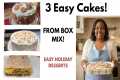 Box Cakes,3 Glow-Ups! EASY
