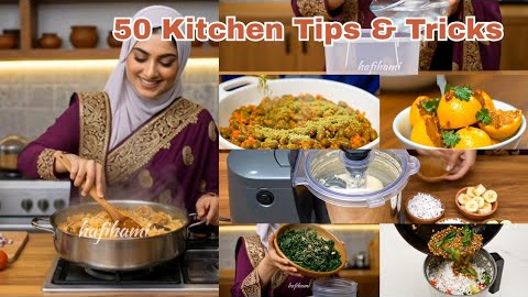 50 Kitchen Tips & Tricks | Useful Cooking Tips for Beginners | Tamil Cooking Hacks #hafihami #ai 