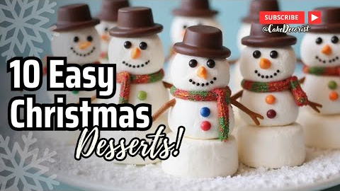 10 Easy Christmas Desserts for a Stress-Free Holiday — CakeDecorist Style