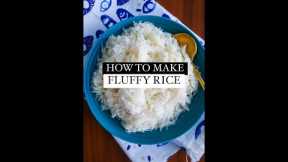 How to Cook the Perfect Rice Every Time! #shorts #howtocook