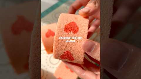 Will this cake fit for the Valentine’s Day? #softcake #fluffycake #valentinesday #dessert