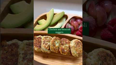 Baby led weaning + toddler food | Chicken and broccoli nuggets. Recipe 👉🏻 www.ashleighcooks.com.au