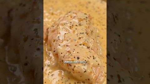 Creamy Garlic Chicken! #garlicsauce #easyrecipe #cooking