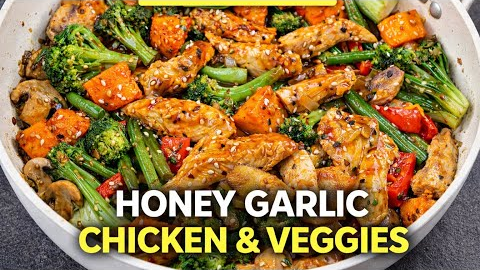 One-Pan Honey Garlic Chicken & Veggies | Easy 30-Minute Dinner