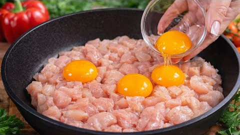 Don't cook chicken breasts until you see this recipe! An easy and delicious dinner recipe!