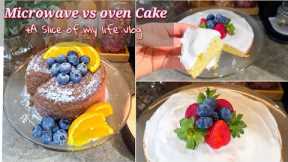 Microwave vs Oven Cake | Saying No & Life Lessons| Healthy Granola Recipes 