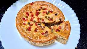 Veg Banana cake without microwave oven 