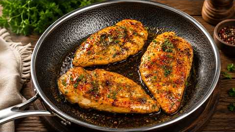 Don't cook chicken breasts until you see this recipe! Simple and Delicious dinner recipe!