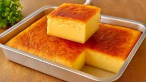 Milk Cake in 5 Minutes! Fluffy, Moist & Cheap
