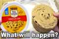 Baking a tub of cookie dough like
