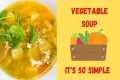 Homemade hearty chicken vegetable