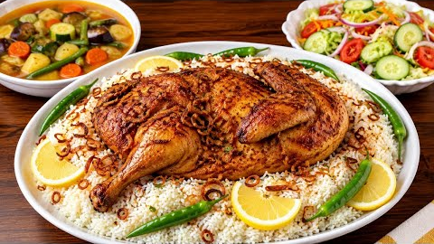 What to Make for Dinner Easy and Fast | Chicken & Rice Dinner with Vegetable Soup