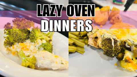 LAZY Oven Dinners That Are Cheap, EASY & Actually Good | Simple Recipes | Budget Meals