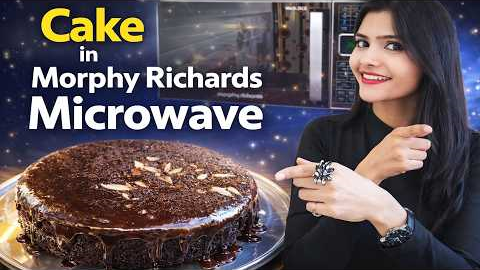 How to Make Cake in Morphy Richards Microwave | how to make Chocolate cake in microwave without egg