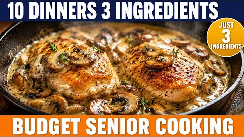 10 Cheap 3-Ingredient Dinners for Seniors (Real Food, Zero Fuss)