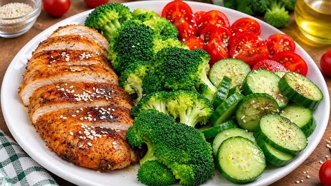 I Made a Healthy Chicken Dinner… And It Tasted Better Than Fast Food! 🍗🔥