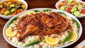 What to Make for Dinner Easy and Fast | Chicken & Rice Dinner with Vegetable Soup