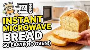 Soft Fluffy Bread in Microwave Oven | Instant Yeast Recipe