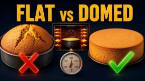 Why Your Cakes Crack in the Middle (The Oven Physics Explained)