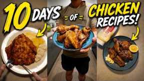 10 Days of Chicken Recipes | Easy & Delicious Meal Ideas