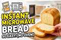 Soft Fluffy Bread in Microwave Oven | 