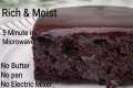 5 Minute Chocolate Cake In