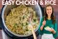 Instant Pot Chicken and Rice  | One